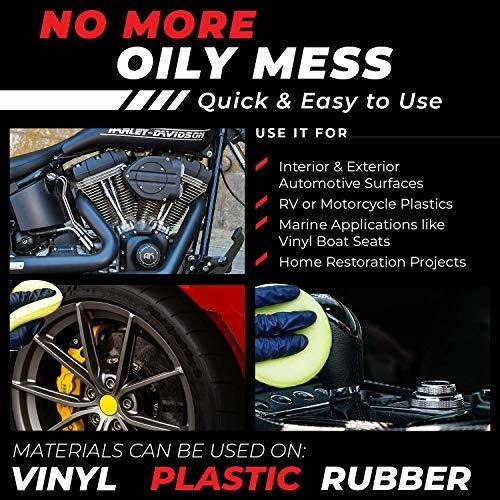 Imagen 4 de 5 de Restaurador De Plástico Car Guys Goma Vinilo Y Plástico