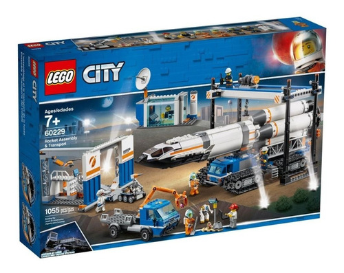 Lego City Ensamble Y Transporte Del Cohete  60229 Oferta