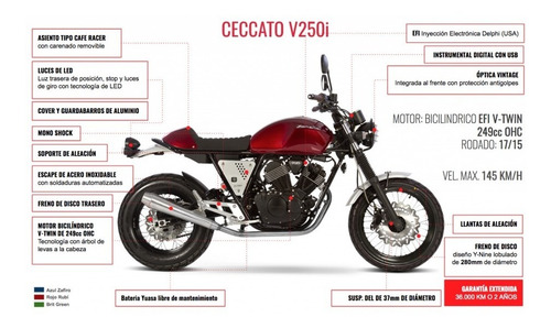 Zanella Ceccato 250 V 18cta$29.245 Motoroma (150 X Rx Eagle)