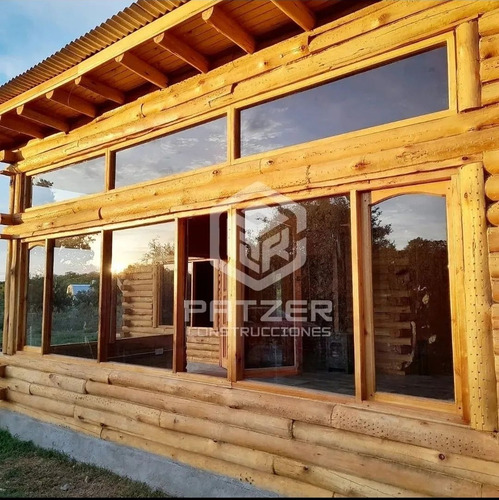 Cabañas Construidas En Tronco Macizo 100% Personalizadas