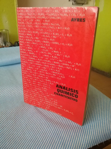 Análisis Químico Cuantitativo Frank Ayres Editorial Harla