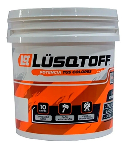 Pintura Latex Interior Exterior X 10lt Lusqtoff Llext10-8 P