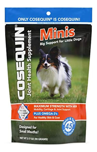 Cosequin® Maximum Strength With Msm Plus Omega-3s Soft Chews