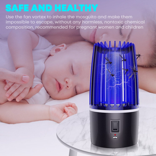 Mosquito Killer Uv Led Eléctrico Matando Insectos Y Moscas