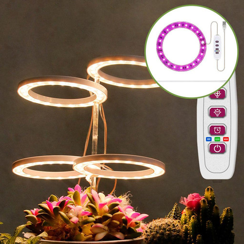 Lámpara Usb Angel Plant Light Dc5v Para Interior