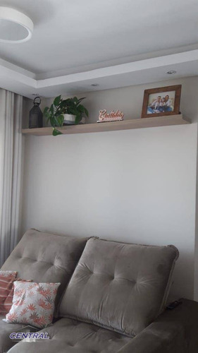 Imagem 4 de 30 de Apartamento À Venda C/ 2 Dorm. 1 Suíte 59m² Helbor Enjoy Vila Augusta - Guarulhos/sp - Ap0285