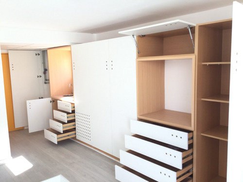 Moderno Departamento-estudio Para Estudiante En Recoleta