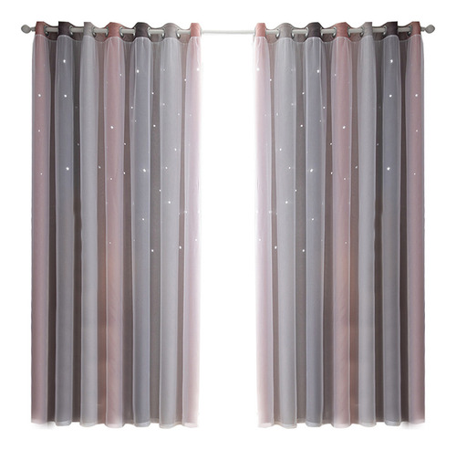 A+ Cortinas Opacas Star Curtains For Dormitorio De Niñas