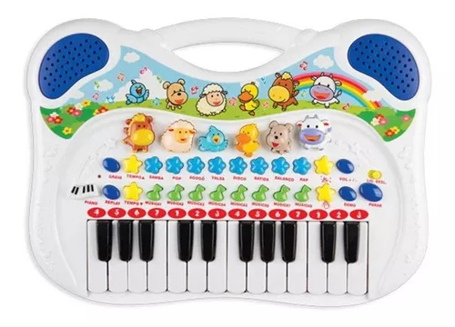 Piano infantil preto e barato