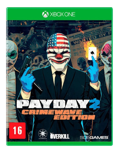 Midia Física Pay Day 2 Edición Crime Wave para Xbox One