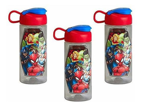 [3-pack] Marvel Universe 16.5oz Kids Sullivan Sports Water B