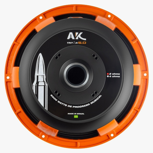 Triton Ak 6.0 Alto Falante 12 Polegadas 3000w Rms Woofer 6k