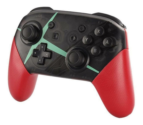 Control Pro Para Nintendo Switch Hopora Rojo Con Negro