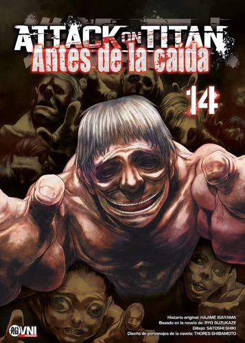Manga, Kodansha, Attack On Titan: Antes De La Caída Vol. 14 