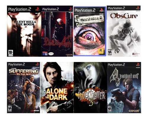 Pack 10 Juegos Para Ps2 Fisicos A Elección