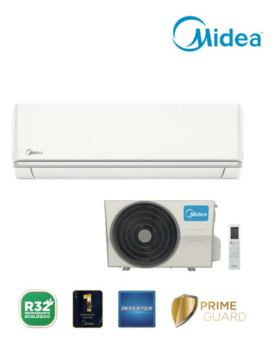 Aire Acondicionado Midea Xtra Inverter 9000 Btu +envío Rm