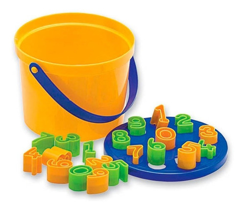 Imagen 2 de 2 de Juego De Encastre Duravit Primeros Números 11 Piezas 659 E.n