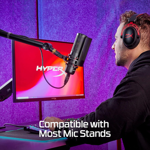 Hyperx Procast Micrófono: Dia Capacitor Micrófono...
