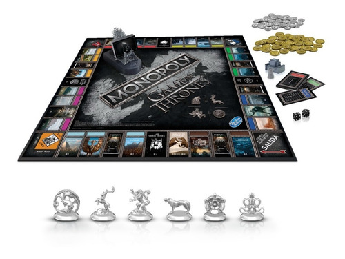 Juego De Mesa Monopoly Game Of Thrones Para Adultos