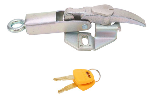 Cerradura Del Capó Del Motor De La Excavadora, De Acero Inox
