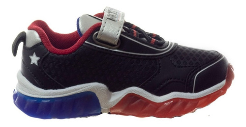 Zapatillas Footy Niños Mickey Con Luz Led Al Pisar Art Mic20
