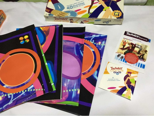 Juego De Mesa Twister Dvd De Hasbro (Usado)