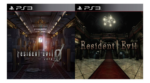 Resident Evil 0 Hd + Resident Evil 1 Hd ~ Ps3 Español 