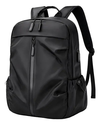 Mochila Masculina Faculdade Impermeável Notebook Entrada Usb