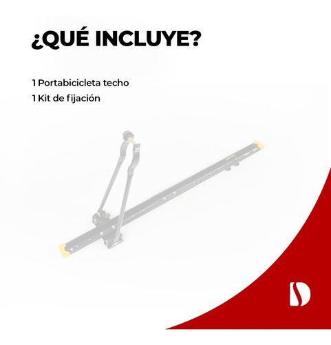 Imagen 8 de 10 de Portabicicleta Auto Para Techo Vacaciones Porta Bicicleta