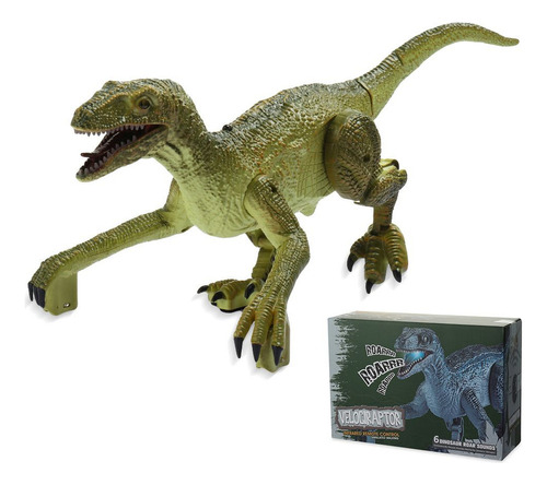 Juguetes De Dinosaurios Con Control Remoto De Velociraptor D