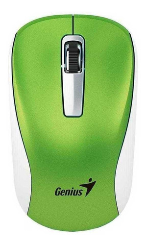 Imagen 1 de 2 de Mouse inalámbrico Genius  NX-7010 verde
