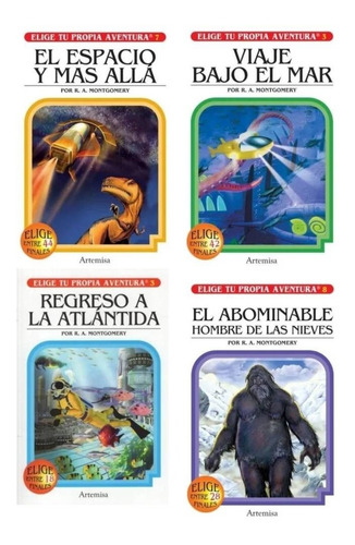 Pack Elige Tu Propia Aventura (1, 2, 3 Y  4) - 4 Libros