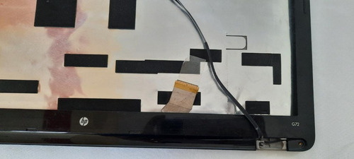 Hp G72 - 200 Tapa De Pantalla, Bezel Y Cable De Video (Usado)