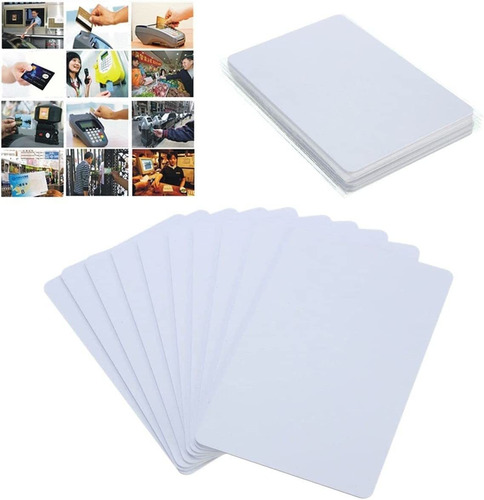 10 Pack Blank Nfc Smart Card Tag Tags1k S50 Ic 13.56mhz Read