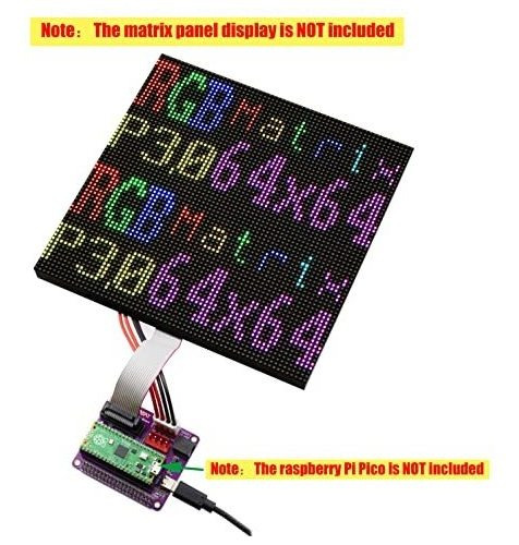 Convertidor De Placa Adaptadora De Matriz Xicoolee Rgb Para