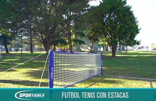 Imagen 2 de 4 de Cancha Futbol Tenis Lite + Demarcacion 12x5m Sportable