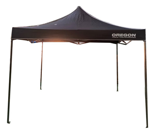 Gazebo Plegable Exterior Patio Jardin 3x3 Color Gris Oregon