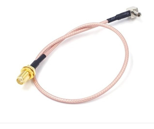 Cable Adaptador Sma Hembra A Ts9 Macho 15 Cms, 2 Cables