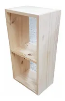 Comprar Repisa \u002F Estanteria \u002F Cubo De Pino X 2 Espacios De 30x60 Cm