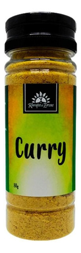 Tempero Curry 80g Pratos Carnes Culinária Kampo De Ervas