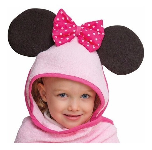 Toalla De Bebe Minnie Disney 75 X 90 Cm Chiquimundo 0-4 Años