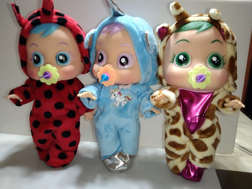 Chillónes Muñecos Bebé Llorones 30 Cm New (Usado)