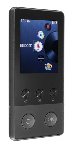 250 Horas Bluetooth Mp3 Mp4 Reproductor De Música Sin Lcd Pa