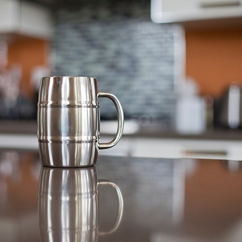 Taza De Acero Inoxidable, Taza De Barril, Café, Cerveza 450