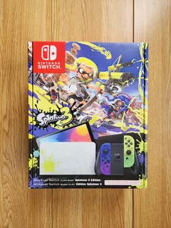 Nintendo Switch Oled 64gb Splatoon 3 Nueva Cerrada