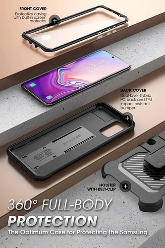 Imagem 4 de 8 de Capa Anti Impacto Supcase Unicorn Beetle Pro - Galaxy S20 Fe
