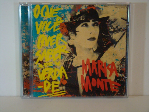 Cd - Marisa Monte - O Que Você Quer Saber De Verdade