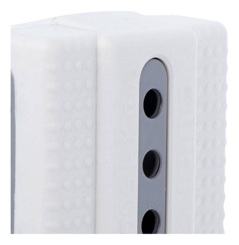 Adaptador Triple 2p+t 10 A Blanco