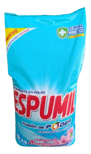 Detergente Espumil Polvo Explosión De Frescura 9 Kg