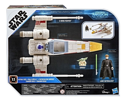 Nave Star Wars Mission Luke Skywalker Grogu X-wing Fighter